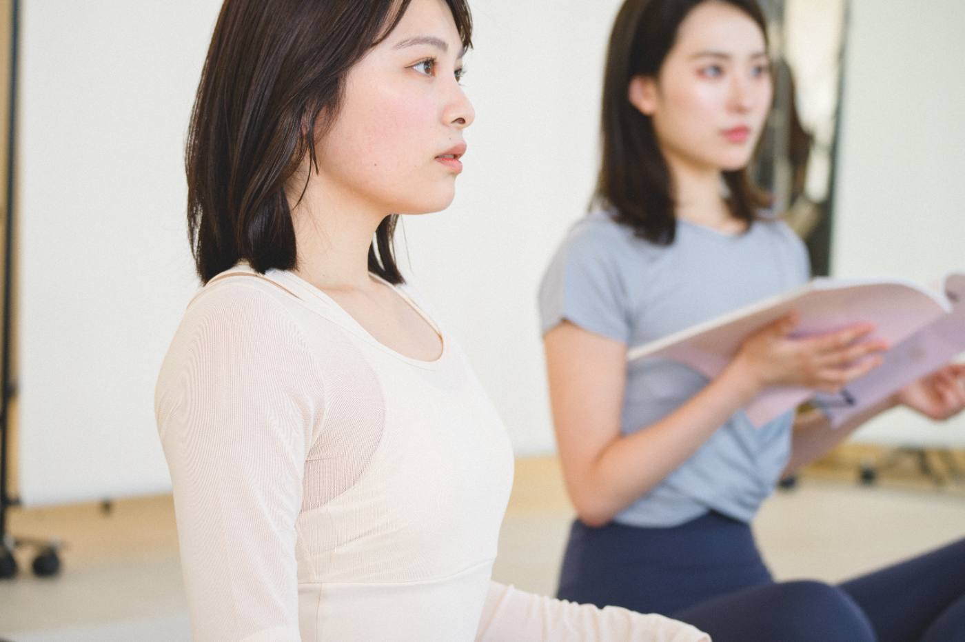 真剣に学ぶ受講生